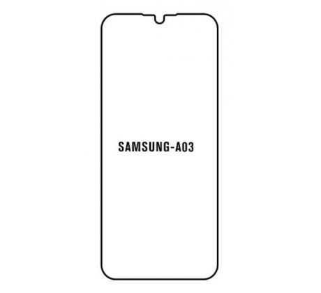 Hydrogel - matná ochranná fólie - Samsung Galaxy A03