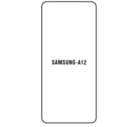 Hydrogel - ochranná fólie - Samsung Galaxy A12, typ výřezu 2