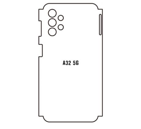 Hydrogel - ochranná fólie - Samsung Galaxy A32 5G, typ výřezu 3
