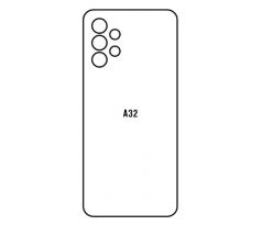 Hydrogel - zadní ochranná fólie - Samsung Galaxy A32 4G, typ výřezu 4