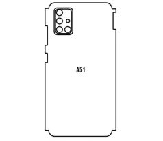 Hydrogel - zadní ochranná fólie- Samsung Galaxy A51 (varianta 2)