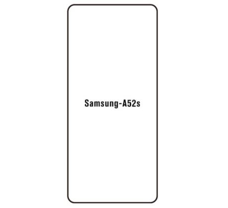 Hydrogel - ochranná fólie - Samsung Galaxy A52s, typ výřezu 2
