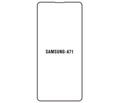 Hydrogel - ochranná fólie - Samsung Galaxy A71, typ výřezu 2