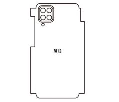 Hydrogel - zadní ochranná fólie - Samsung Galaxy M12 (varianta 2)