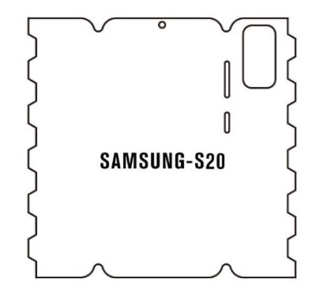Hydrogel - full cover - ochranná fólie - Samsung Galaxy S20