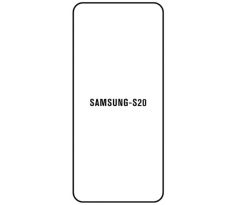 Hydrogel - ochranná fólie - Samsung Galaxy S20, typ výřezu 2