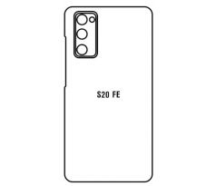 Hydrogel - zadní ochranná fólie - Samsung Galaxy S20 FE/S20 FE 2022, typ výřezu 4