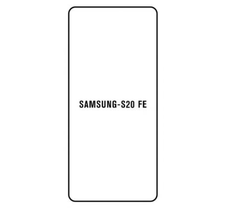 Hydrogel - ochranná fólie - Samsung Galaxy S20 FE/S20 FE 2022, typ výřezu 2