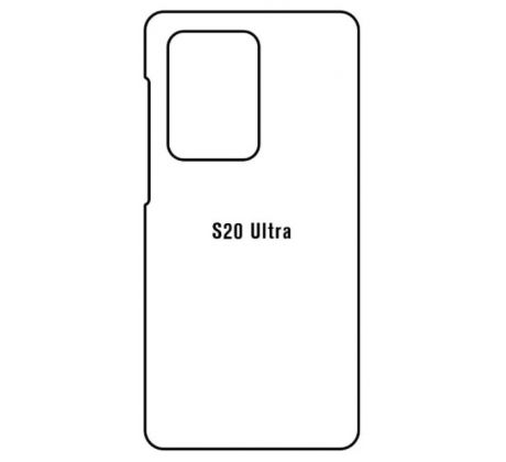 Hydrogel - zadní ochranná fólie - Samsung Galaxy S20 Ultra - typ výřezu 5