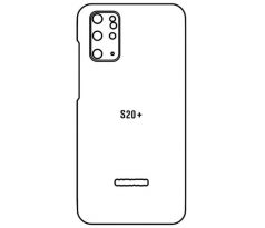 Hydrogel - zadní ochranná fólie - Samsung Galaxy S20+, typ výřezu 6