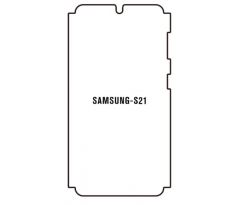 Hydrogel - ochranná fólie - Samsung Galaxy S21 5G, typ výřezu 3
