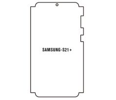 Hydrogel - ochranná fólie - Samsung Galaxy S21+ 5G, typ výřezu 3