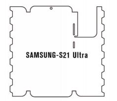 Hydrogel -full cover - ochranná fólie - Samsung Galaxy S21 Ultra 5G 