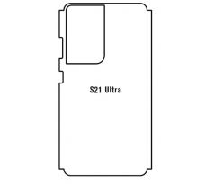 Hydrogel - zadná ochranná fólie - Samsung Galaxy S21 Ultra 5G (variant 7)