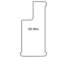 Hydrogel - zadní ochranná fólie - Samsung Galaxy S21 Ultra 5G - typ výřezu 9