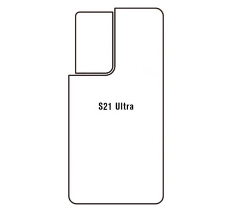 Hydrogel - zadní ochranná fólie - Samsung Galaxy S21 Ultra 5G - typ výřezu 6