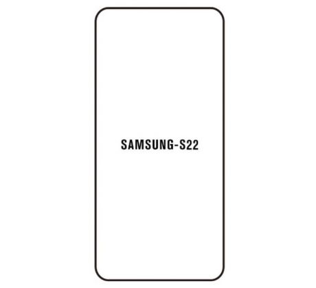 Hydrogel - ochranná fólie - Samsung Galaxy S22 - typ výřezu 2