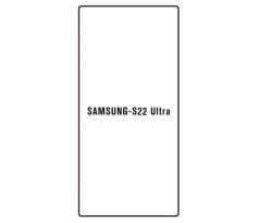 Hydrogel - ochranná fólie - Samsung Galaxy S22 Ultra, typ výřezu 2