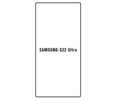 Hydrogel - ochranná fólie - Samsung Galaxy S22 Ultra, typ výřezu 2