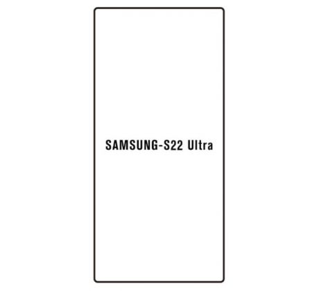 Hydrogel - ochranná fólie - Samsung Galaxy S22 Ultra, typ výřezu 2