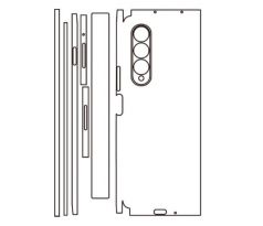 Hydrogel - zadní ochranná fólie - Samsung Galaxy Z Fold 3 5G (varianta 5)