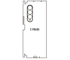 Hydrogel - zadní ochranná fólie - Samsung Galaxy Z Fold 3 5G, typ výřezu 3