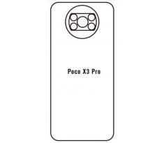 Hydrogel - zadní ochranná fólie - Xiaomi Poco X3 Pro (varianta 4)