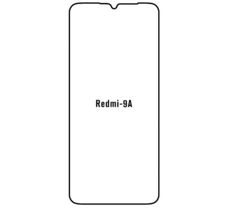 Hydrogel - ochranná fólie - Xiaomi Redmi 9A, typ výřezu 2
