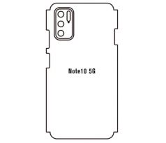 Hydrogel - zadní ochranná fólie - Xiaomi Redmi Note 10 5G (varianta 3)