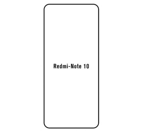 Hydrogel - ochranná fólie - Xiaomi Redmi Note 10 5G, typ výřezu 2