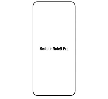 Hydrogel - ochranná fólie - Xiaomi Redmi Note 9 Pro, typ výřezu 2