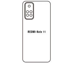 Hydrogel - zadní ochranná fólie - Xiaomi Redmi Note 11 (varianta 2)
