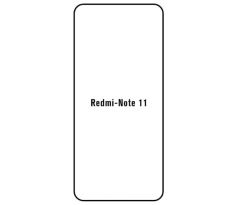 Hydrogel - ochranná fólie - Xiaomi Redmi Note 11, typ výřezu 2