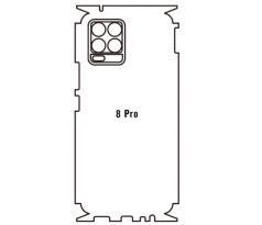 Hydrogel - zadní ochranná fólie - Realme 8 Pro (variant 3)