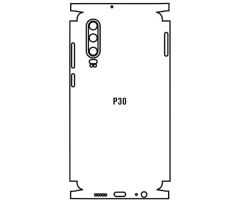 Hydrogel - zadní ochranná fólie - Huawei P30 (variant 3)