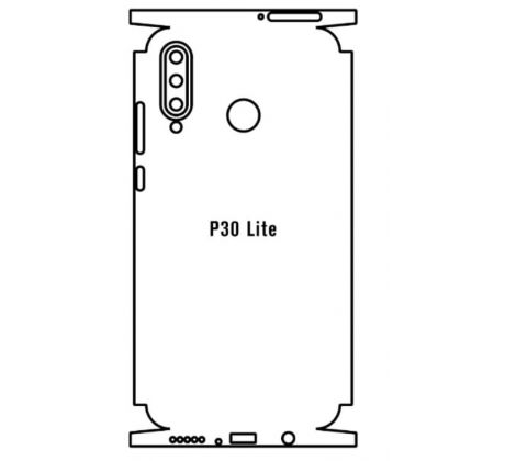 Hydrogel - zadní ochranná fólie - Huawei P30 lite, typ výřezu 4