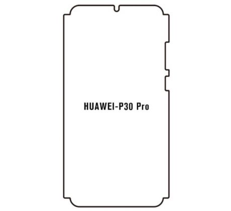 Hydrogel - ochranná fólie - Huawei P30 Pro, typ výřezu 3