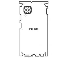 Hydrogel - zadní ochranná fólie - Huawei P40 Lite, typ výřezu 3