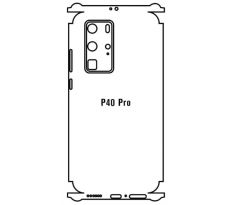 Hydrogel - zadní ochranná fólie - Huawei P40 Pro (varianta 2)