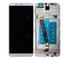 LCD displej + dotyková plocha pro Huawei Mate 10 Lite bílý s rámem