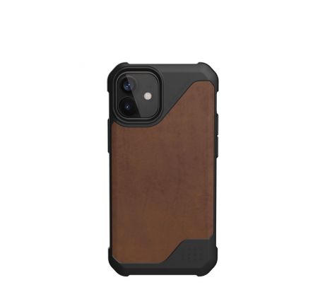( UAG ) Urban Armor Gear  Metropolis LT (leather)  iPhone 12 mini hnědý