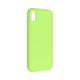 Roar Colorful Jelly Case -  iPhone XR žlutý limetkový