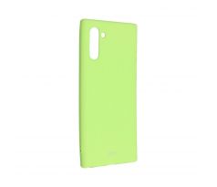 Roar Colorful Jelly Case - Samsung Galaxy Note 10 žlutý limetkový