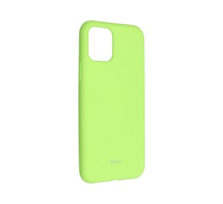 Roar Colorful Jelly Case -  iPhone 11 Pro žlutý limetkový