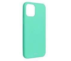 Roar Colorful Jelly Case -  iPhone 12 Pro Max slabomodrý tyrkysový mentolový