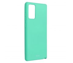 Roar Colorful Jelly Case -  Samsung Galaxy Note 20 slabomodrý tyrkysový mentolový