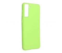 Roar Colorful Jelly Case -  Samsung Galaxy S21 Plus žlutý limetkový
