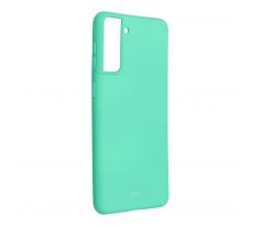 Roar Colorful Jelly Case -  Samsung Galaxy S21 Plus slabomodrý tyrkysový mentolový