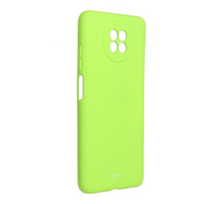 Roar Colorful Jelly Case -  Xiaomi Redmi Note 9 5G žlutý limetkový