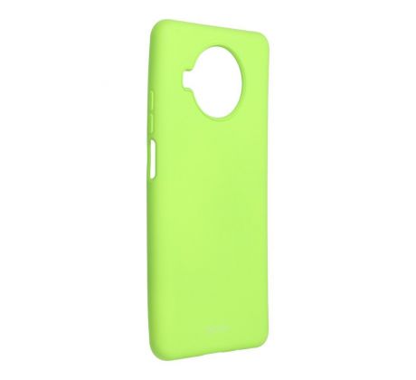 Roar Colorful Jelly Case -  Xiaomi Redmi Note 9 Pro 5G žlutý limetkový